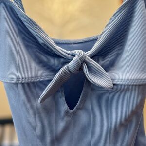 One piece periwinkle blue swimsuit